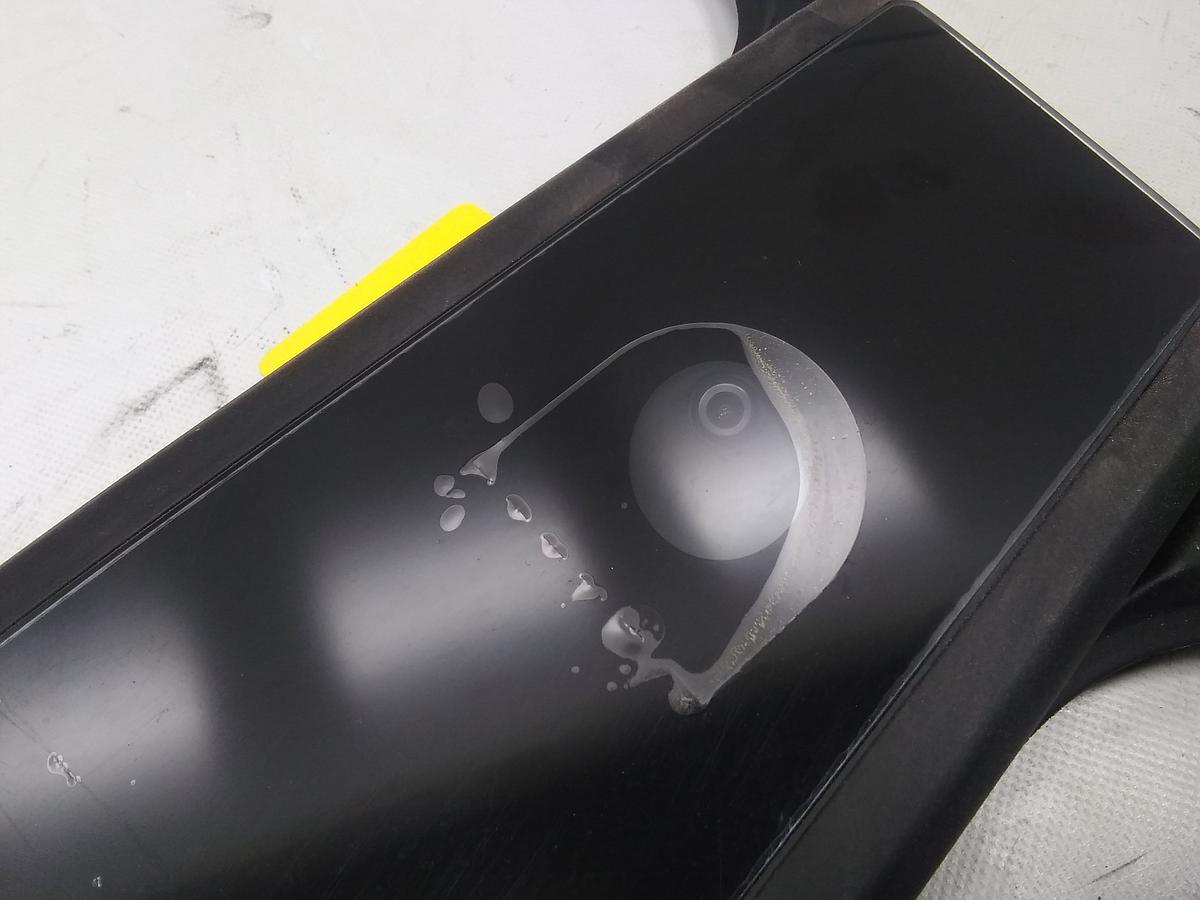Tesla Model Y original Glasabdeckung Blende B S&auml;ule rechts mit Kamera 149424100A