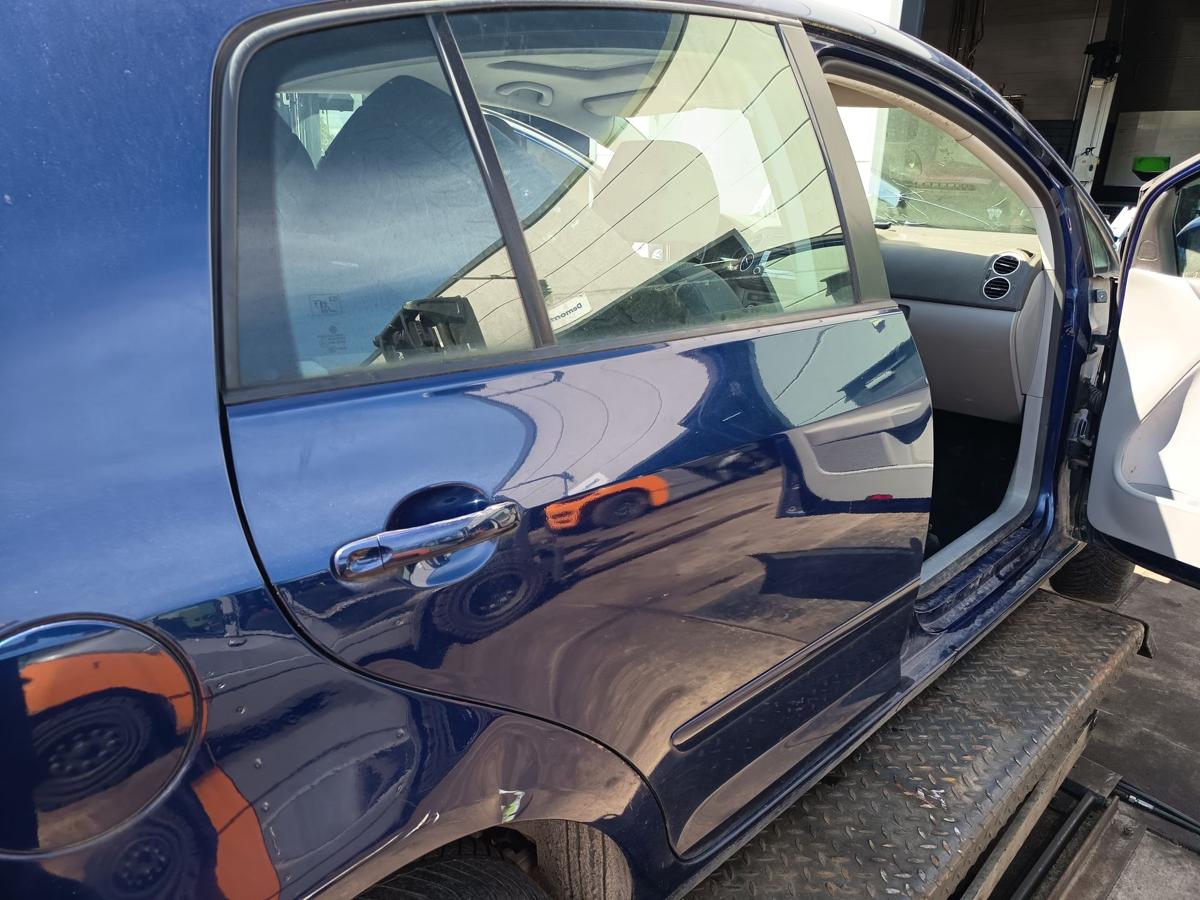 VW Golf Plus 5M original T&uuml;r hinten rechts Fond D5Q Shadow Blue Bj 2006
