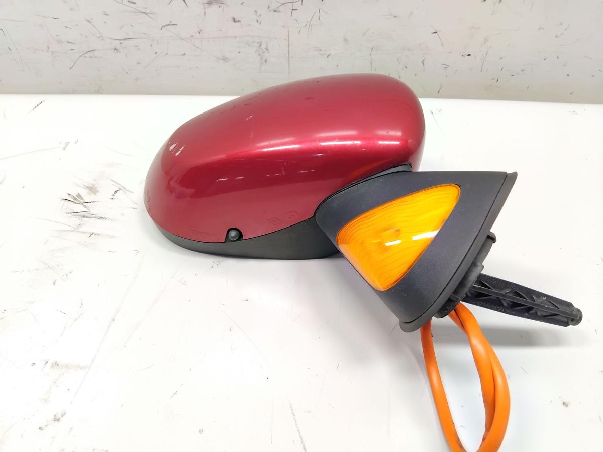 Renault Modus original Au&szlig;enspiegel rechts feuerrotmetallic TE876 Bj.2005 elektrisch