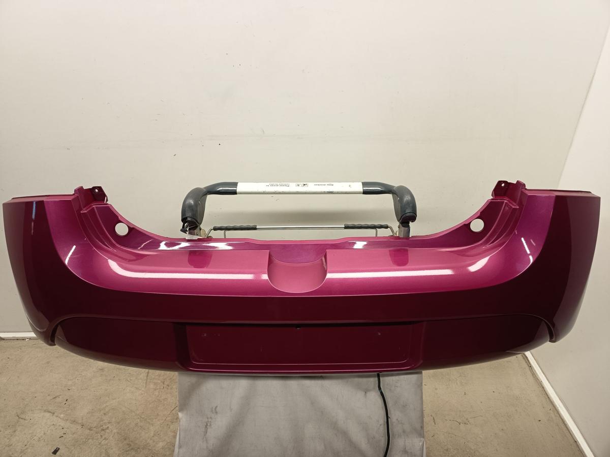 Renault Twingo II original Stoßstange hinten LNE Fuchsia Facelift Bj 2012