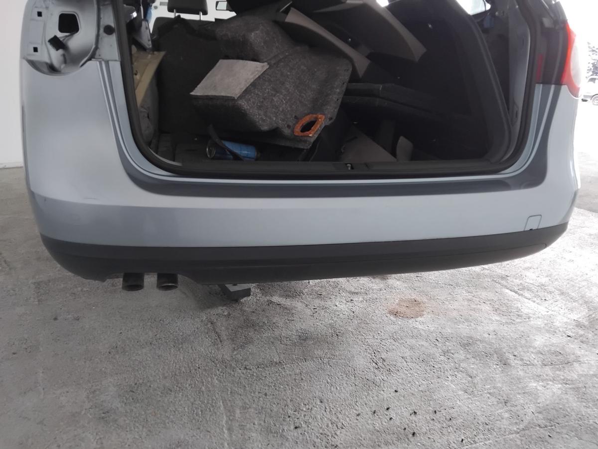 W Passat 3C Variant orig Sto&szlig;stange Stossf&auml;nger hinten BJ2009 LB5M Arcticbluesilver