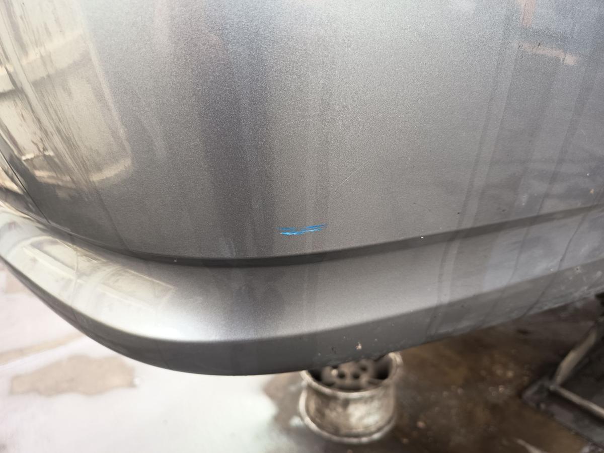 BMW 3er E46 original Stoßstange Fänger hinten/Heck A80 Silbergrau Bj 2004