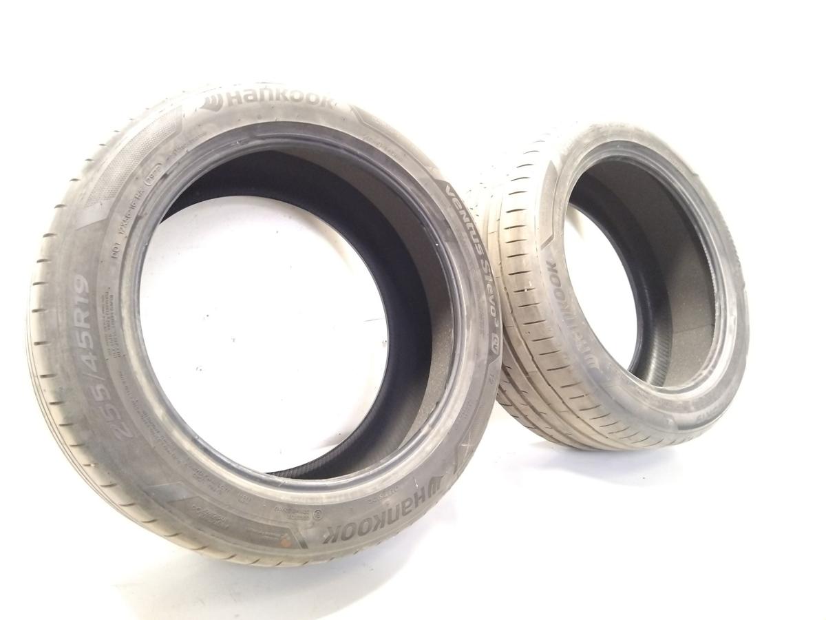2 Stück Sommerreifen 255/45R19 104W Hankook Ventus S1 evo3 EV Bj.2022