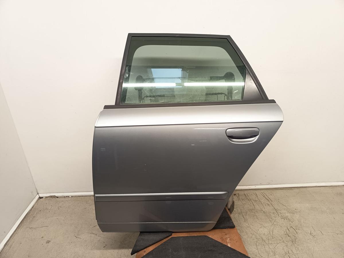 Audi A4 8E B7 Avant original T&uuml;r hinten links Y7G Quarzgrau Bj 2005