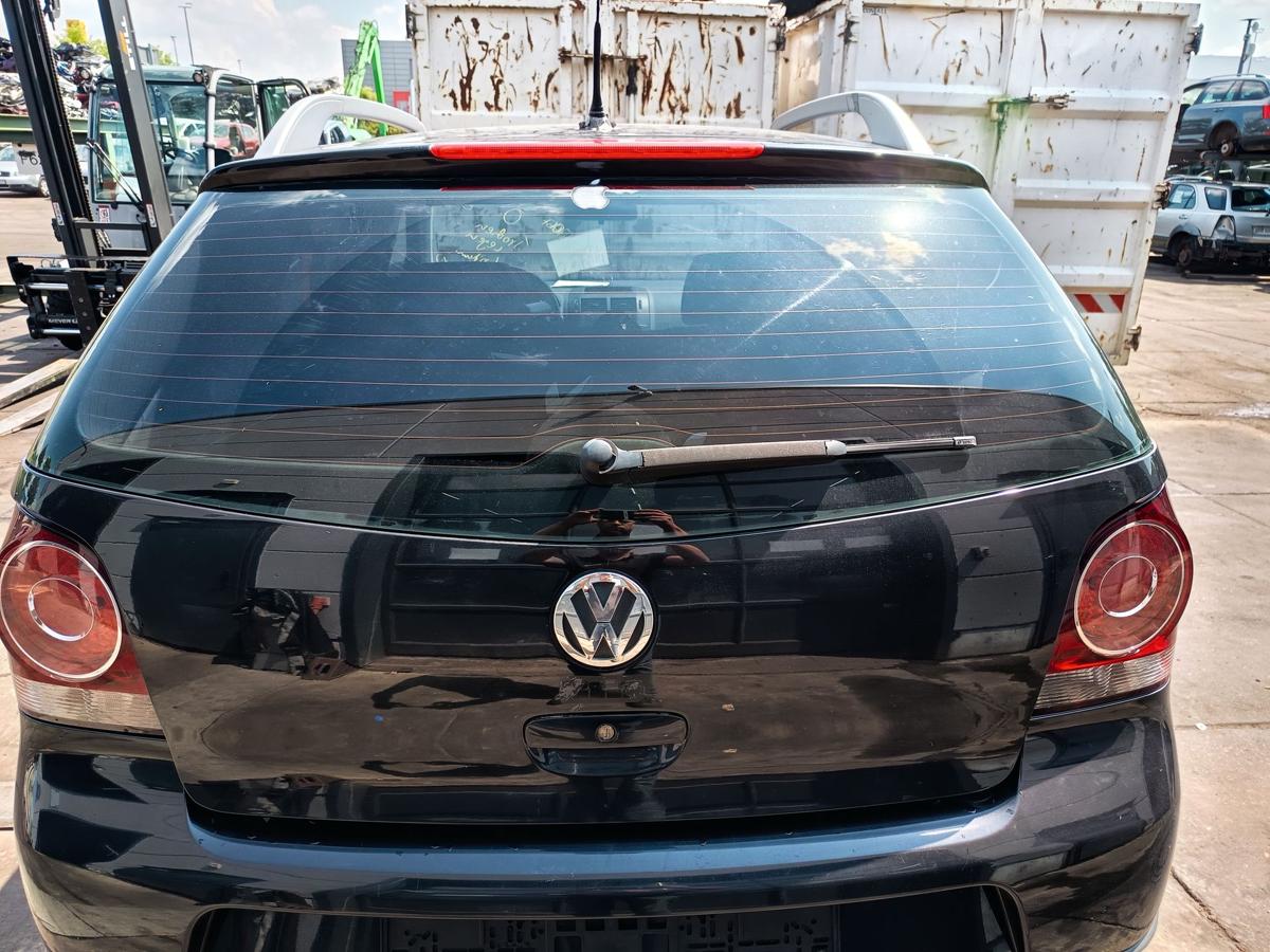 VW Polo Cross 9N3 orig Heckklappe mit Scheibe Kofferraum LC9Z Black Bj 2007