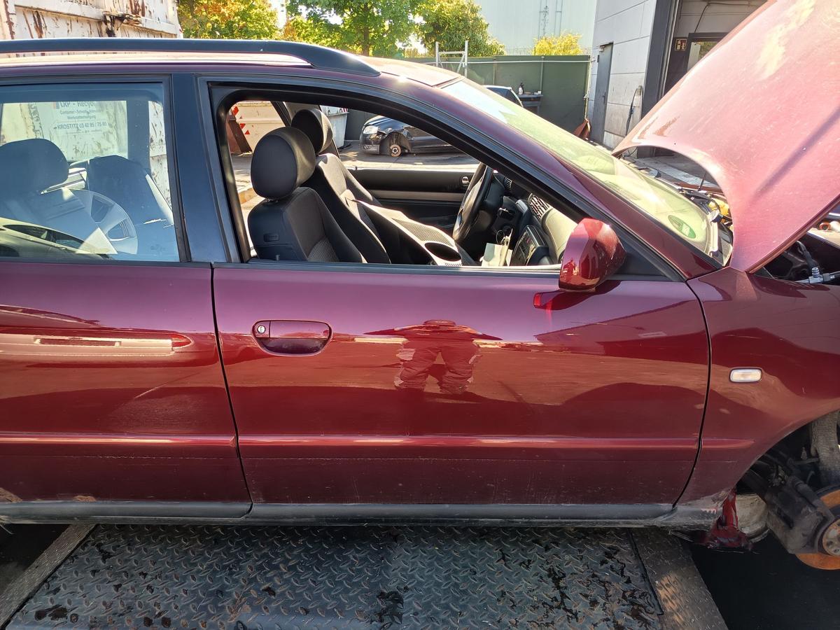 Audi A4 B5 8D original Tür vorn rechts Beifahrer Z3L Hibiscusrot Bj 2000