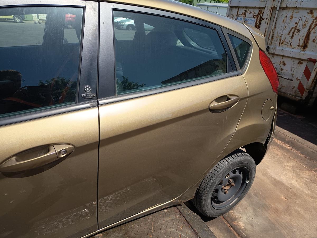 Ford Fiesta VI original T&uuml;r hinten links Castano-Braun Metallic Baujahr 2012
