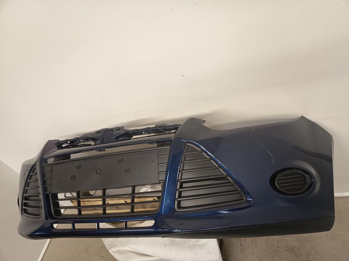 Ford Focus III MK3 CB8 orig Stoßstange vorn Stoßfänger Blau Bj 2011