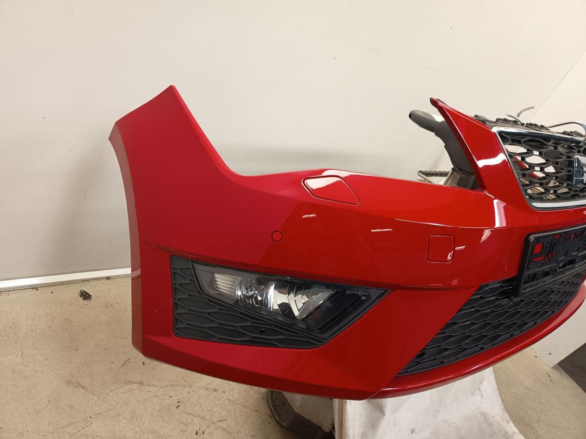 Seat Leon ST FR 5F orig Stoßstange Stoßfänger vorn mit PDCSWR LS3H -Rot Bj 2015