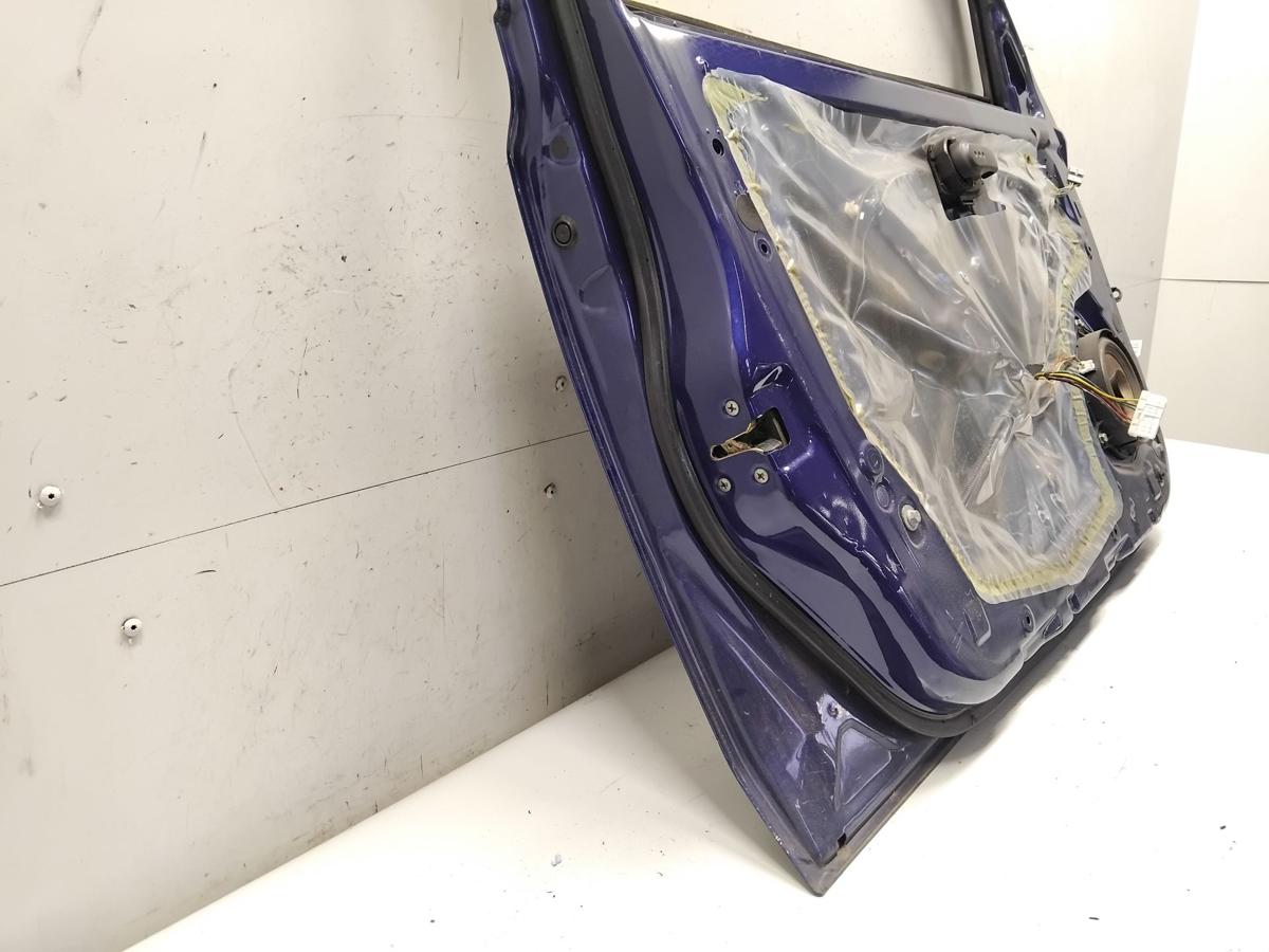 Nissan Micra K12 original T&uuml;r vorn links BW6 Dark Blue Metallic 5t&uuml;rig BJ2003