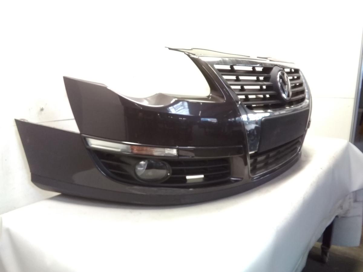 VW Passat 3C original Stoßstange Stossfänger vorn moccabrownmetallic LC8Z BJ2009