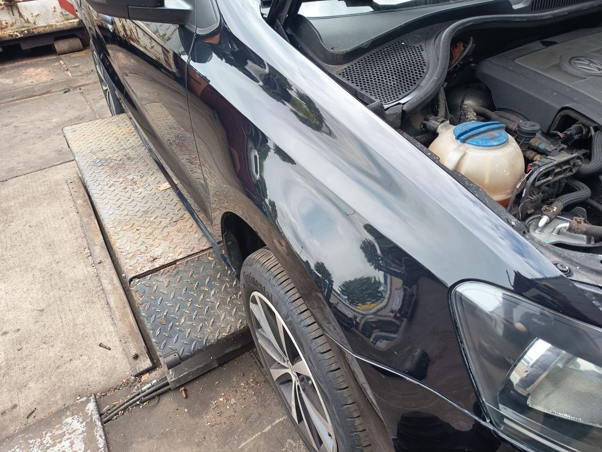 VW Polo V 6R original Kotfl&uuml;gel rechts Seitenteil C9X Deep Black Bj 2012