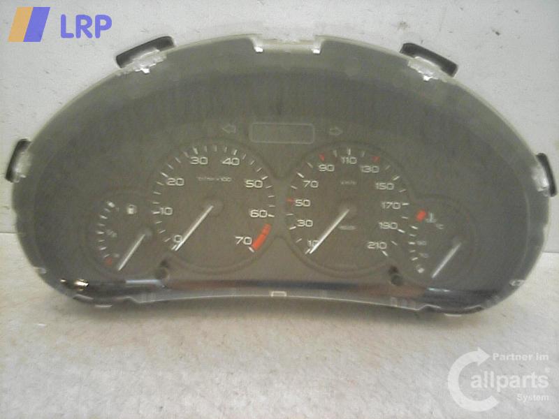 Peugeot 206 BJ2006 Tacho Kombiinstrument 9656696100 JAEGER