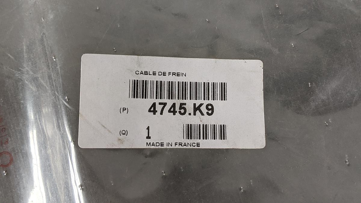 Citroen ZX Break Handbremsseil Seilzug Bremse hinten links 4745K9