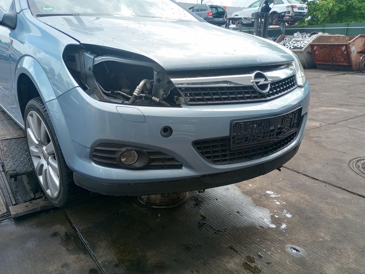 Opel Astra H TwinTop orig Stoßstange vorn Stoßfänger NSW Z21C Aeroblau Bj 2008