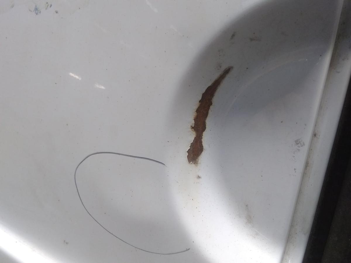 Mercedes Sprinter 906 Heckt&uuml;r Heckfl&uuml;gelt&uuml;r links Hochdach ! M&auml;ngel ! Bj.2015