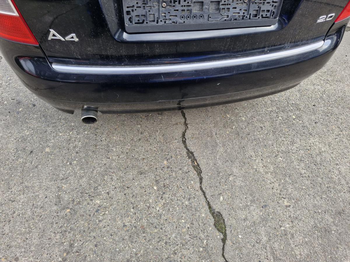 Audi A4 8E B6 Avant Sto&szlig;stange hinten Sto&szlig;f&auml;nger LY9B Schwarz BJ00-04