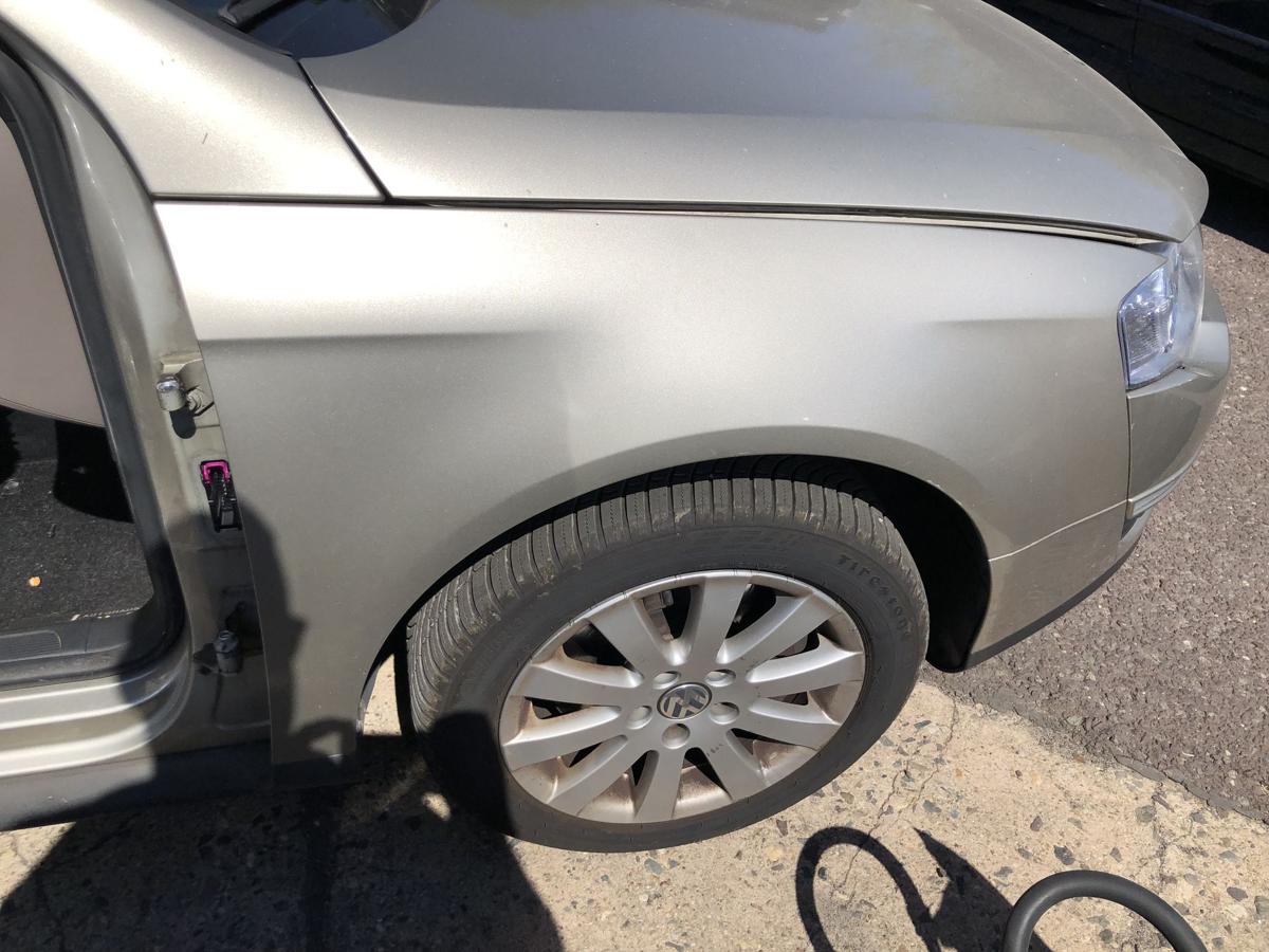 VW Passat 3C B6 Kotflügel vorn rechts Beifahrerseite Seitenteil LD1W Wheatbeige