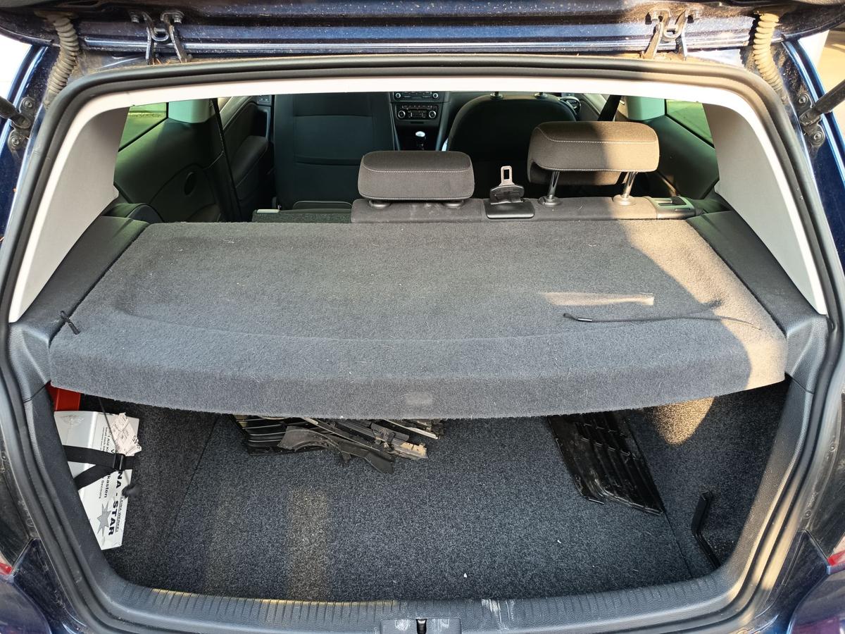 VW Golf VI 5K1 Hutablage Abdeckung Koffer/Laderaum Titanschwarz Limo Bj 2011