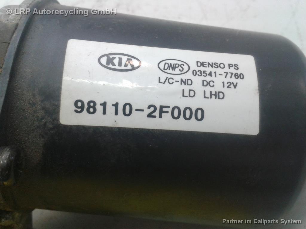 Kia Cerato FE BJ2005 Wischermotor vorn 981102F000 Denso 035417760