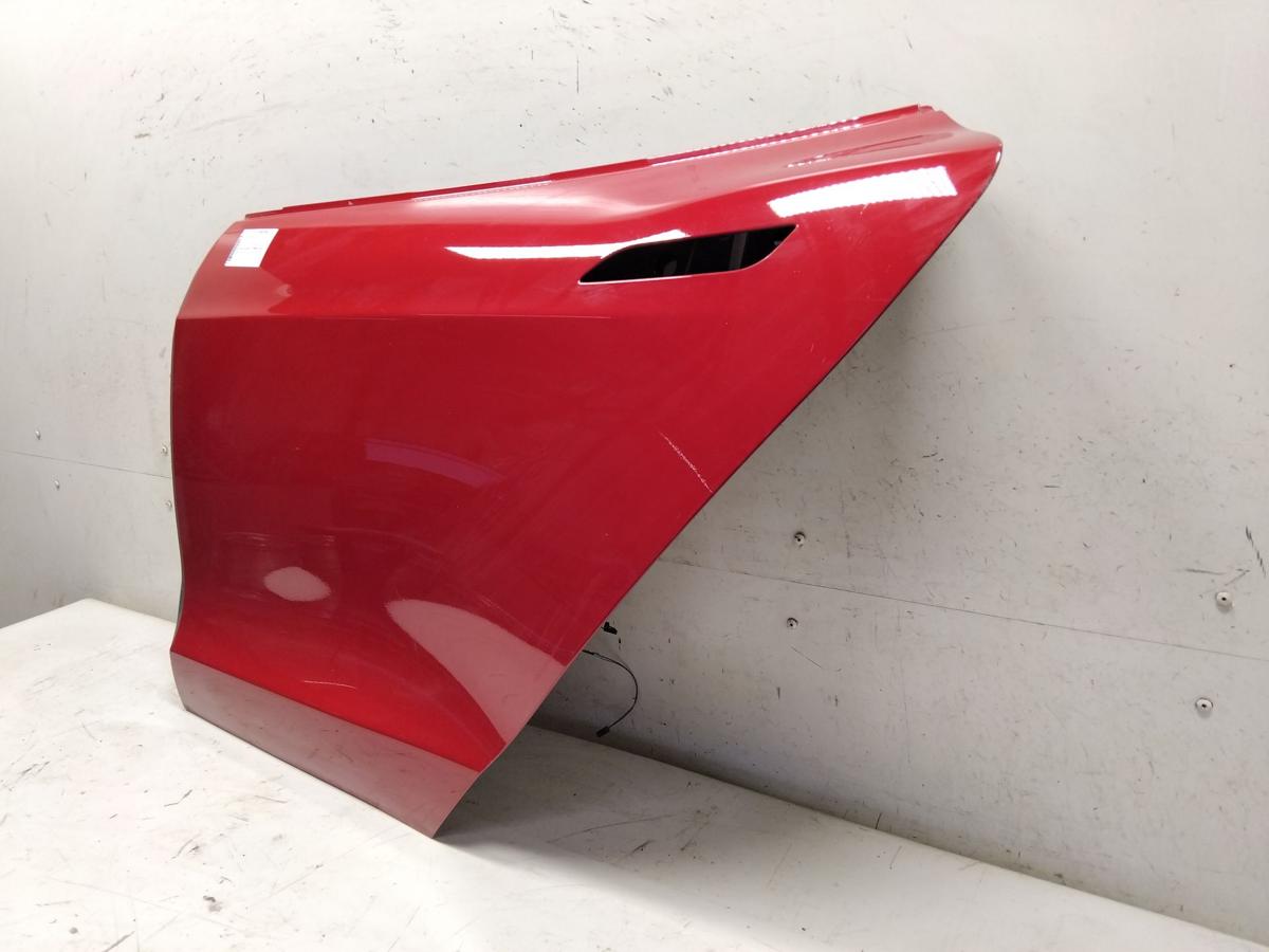 Tesla Model S T&uuml;r hinten links dunkelrotmetallic PPMR sunset red Bj.2019