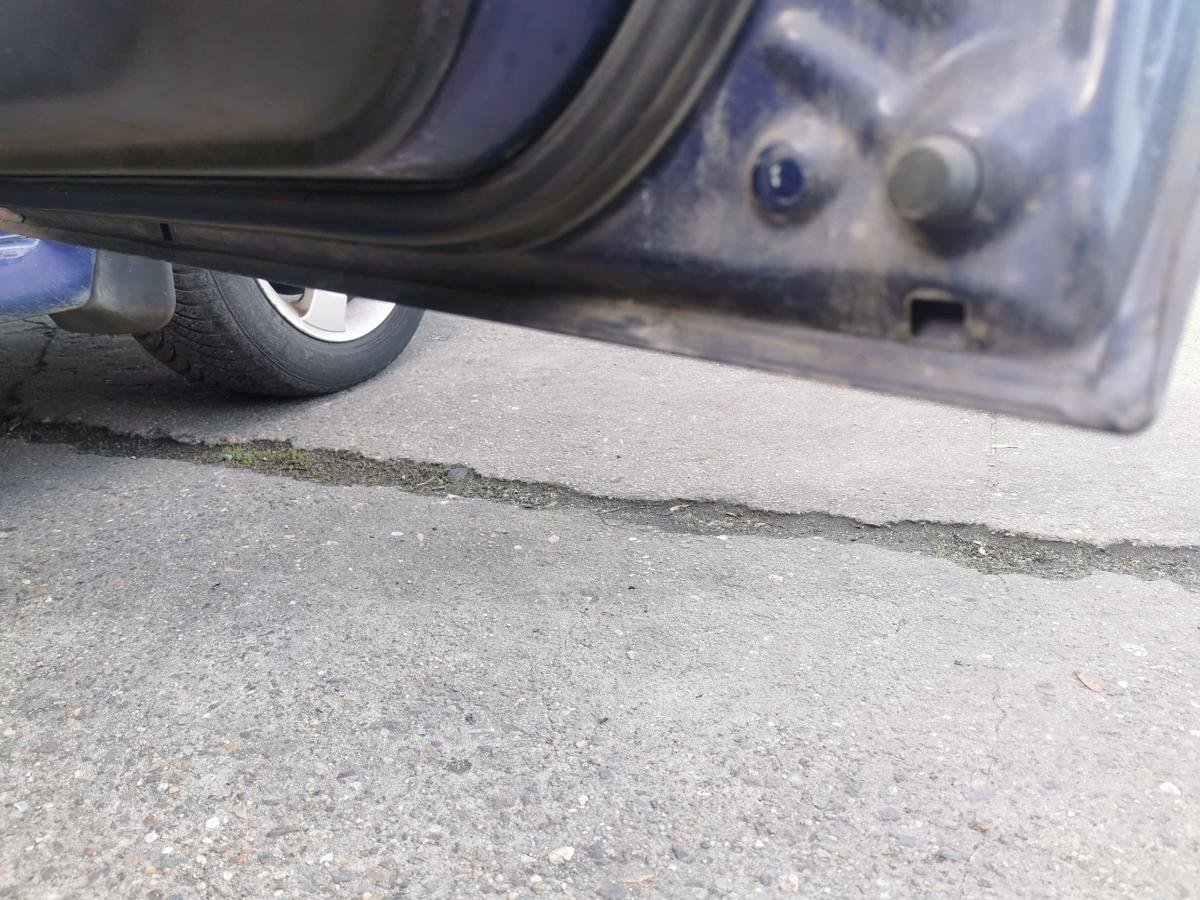 Mitsubishi Space Star DG0 Beifahrert&uuml;r T&uuml;r Rohbaut&uuml;r vorn rechts T18Virtual Blue