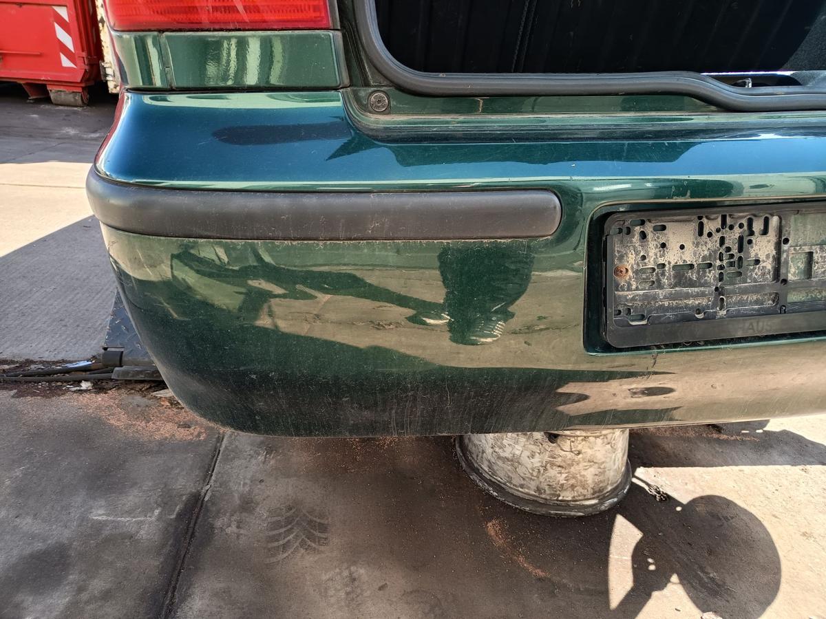 VW Polo 6N2 original Sto&szlig;stange hinten LD6D Gr&uuml;n Baujahr 1997