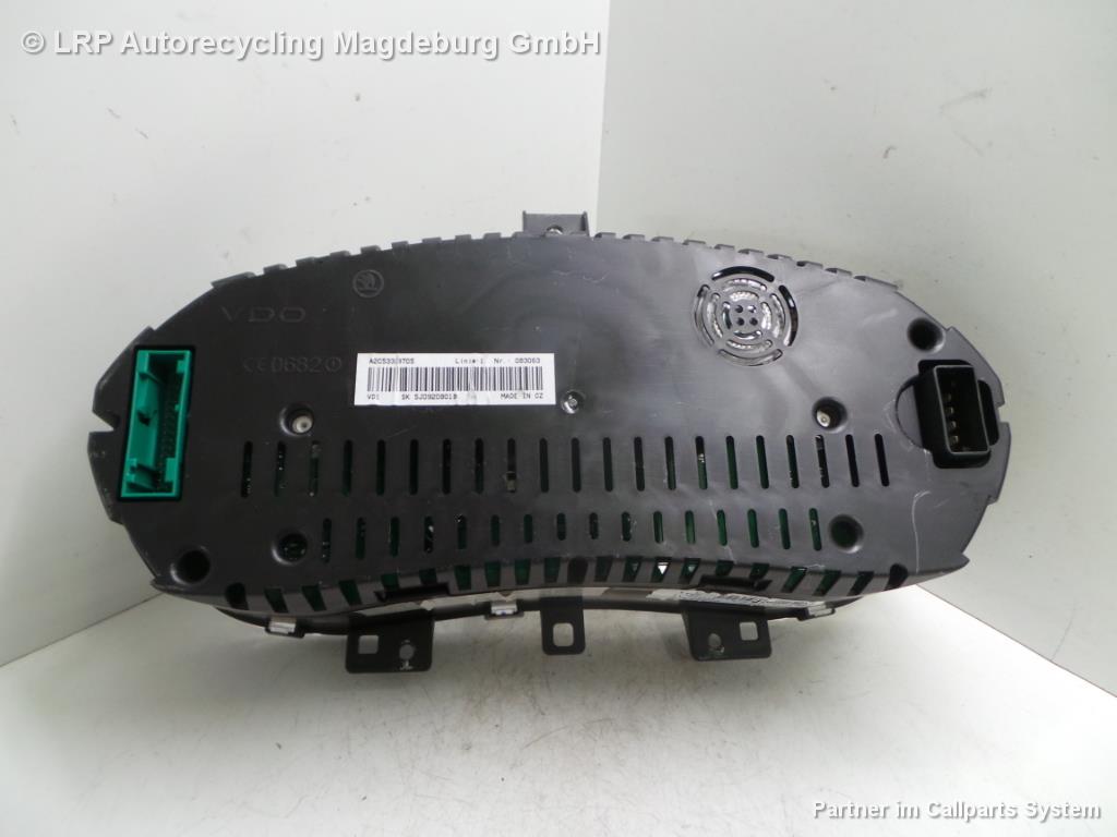 Skoda Fabia 2 Bj.09 Tacho Motorsteuergerät 5J0920801B 03D906023N