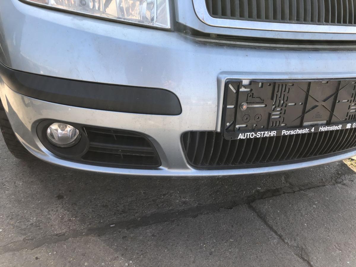 Skoda Fabia 6Y Sto&szlig;f&auml;nger vorn Frontsch&uuml;rze Facelift ab 04 Nebel LF7U Stone grey