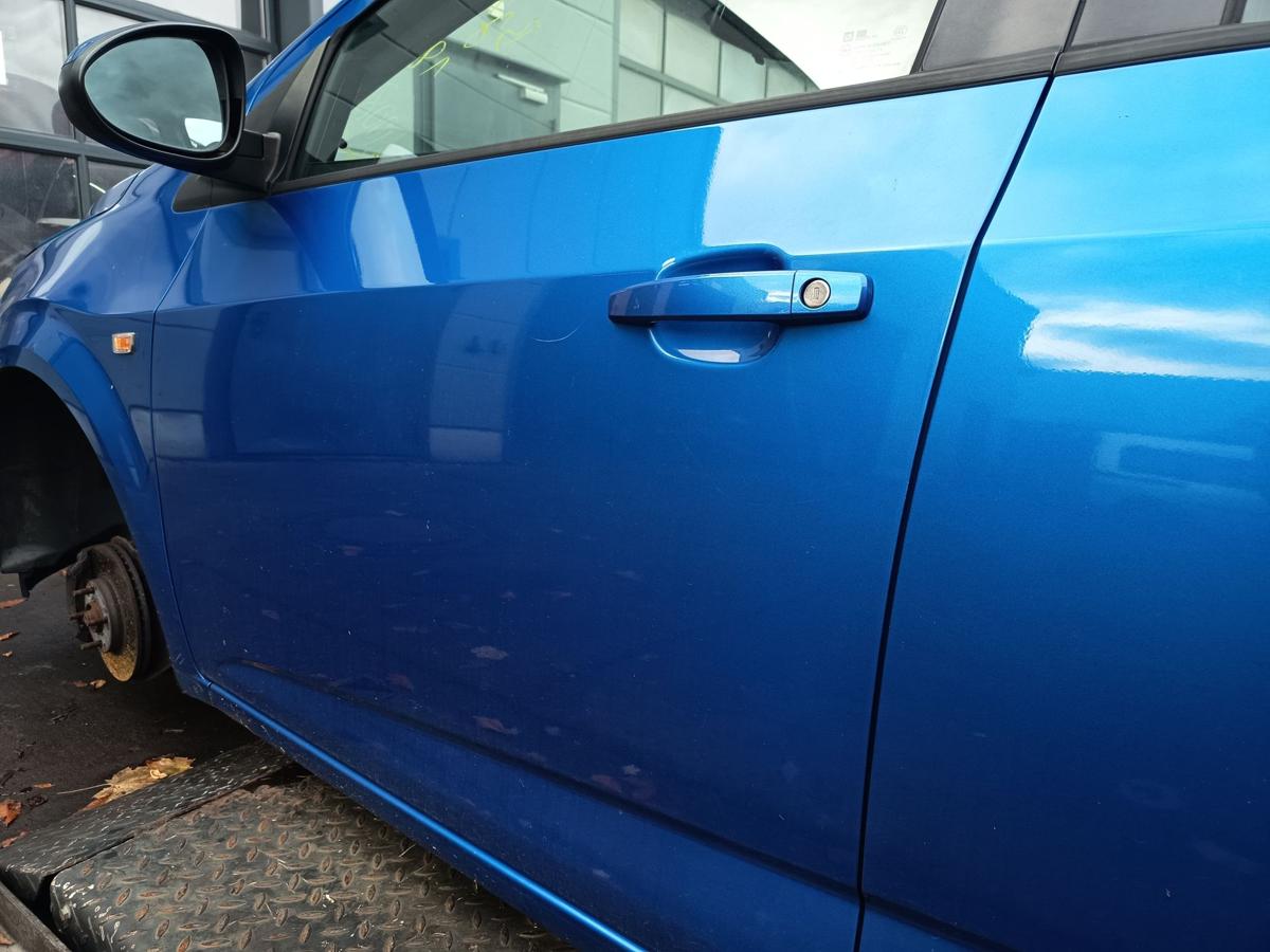 Chevrolet Aveo T300 Bj 2012 original Tür vorn links WA895T BIMINI BLUE