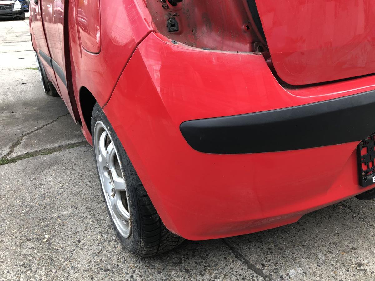 Hyundai i10 PA Stoßfänger hinten Heckschürze H4 Electric Red Stoßstange Heck