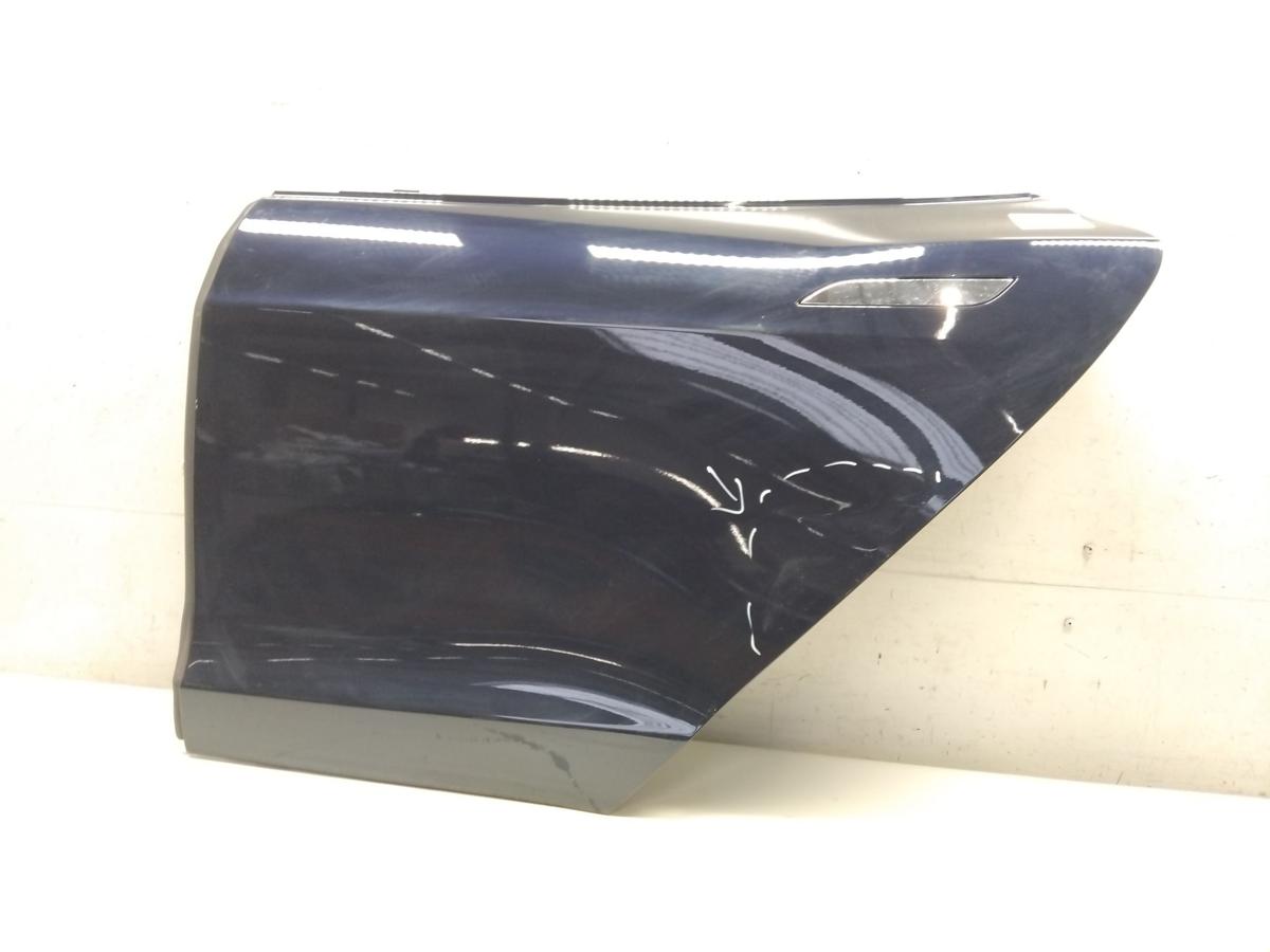 Tesla Model S original T&uuml;r hinten links PMMB pacificblue M&auml;ngel BJ2014