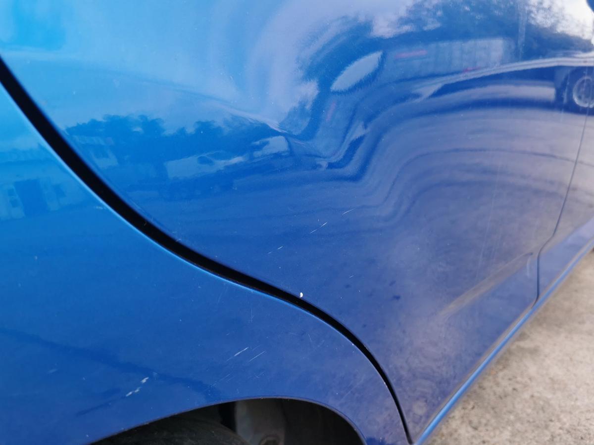 Chevrolet Spark M300 Tür Autotür Rohbau Fondtür hinten rechts GCT Moroccan Blue