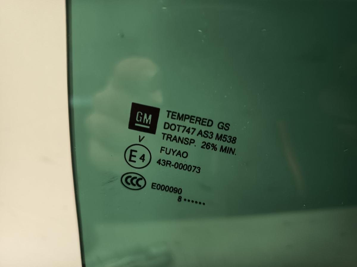 Opel Insignia B Sports Tourer original T&uuml;rscheibe hinten rechts Fond Bj 2019