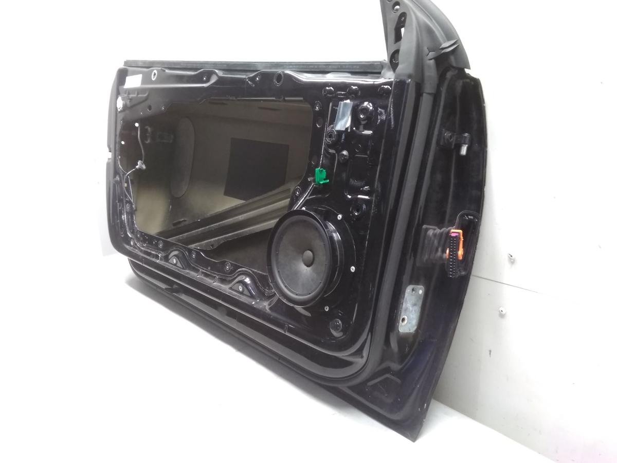 VW Eos T&uuml;r links Fahrert&uuml;r mit M&auml;ngeln schwarzmetallic LC9X Deepblack Bj.2011