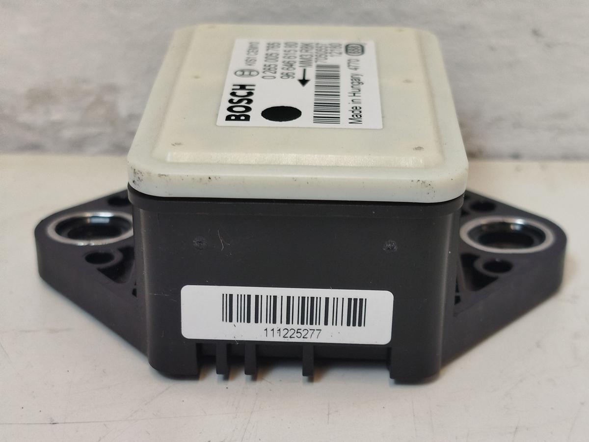 Peugeot 3008 I Typ 0U Drehratensensor Querbeschleunigungssensor ESP Bosch