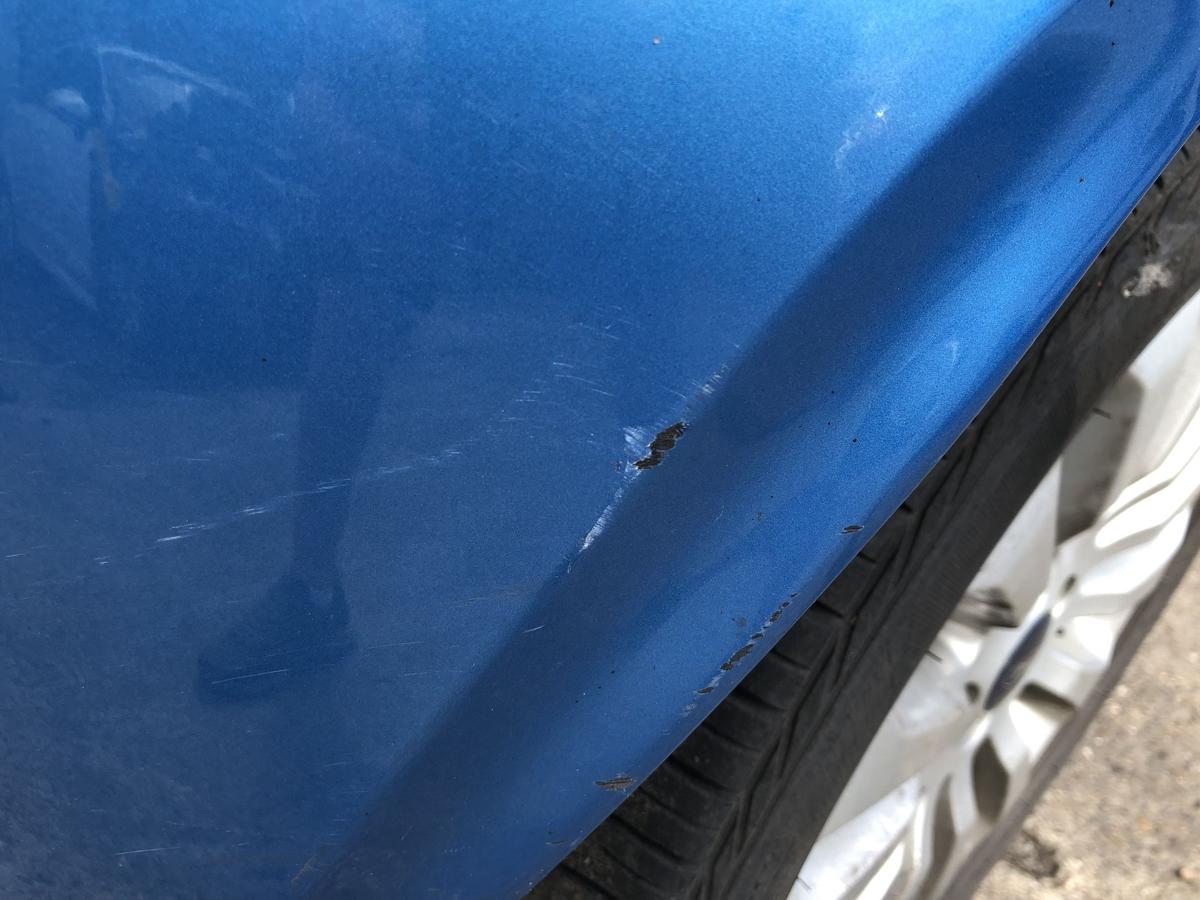 Ford KA RU8 Stoßfänger hinten Heckschürze Dive Blau Heckstoßstange Schürze Heck