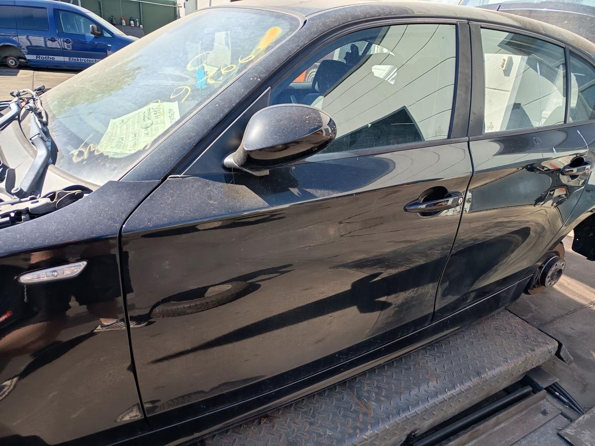BMW 1er E87 original T&uuml;r Roht&uuml;r vorne links 475 Black Sapphire Baujahr 2008