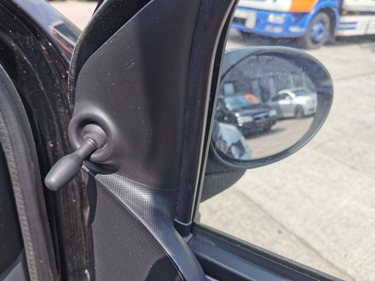 Citroen C1 P Aussenspiegel Spiegel Rückspiegel rechts manuell EXZ Schwarz Met