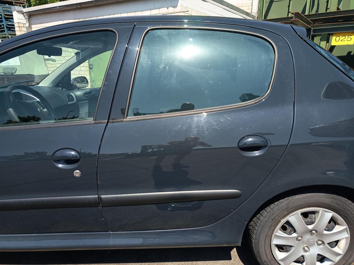 Peugeot 206+ orig Tür hinten links 5türer KTG Grau Hurricane Bj 2009