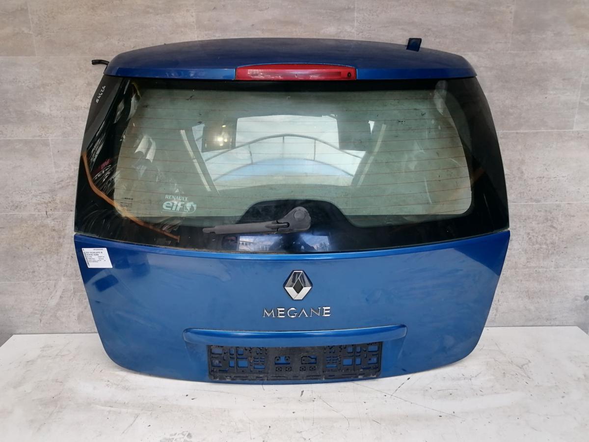 Renault Megane 2 original Heckklappe mit Heckscheibe TERNA Blue Extreme Kombi Bj.2009