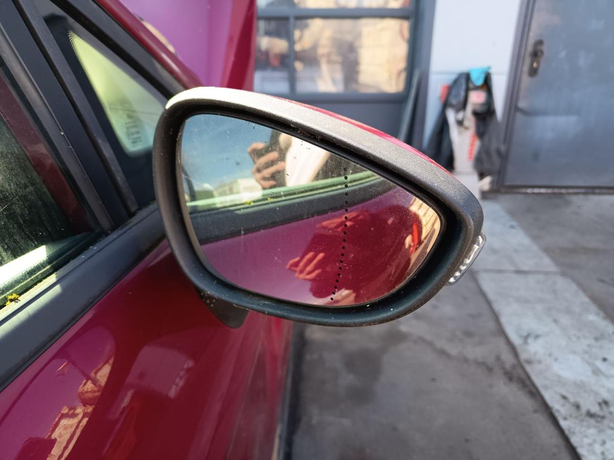 Ford Fiesta MK7 original Au&szlig;enspiegel rechts elektr Hot Magenta Baujahr 2009