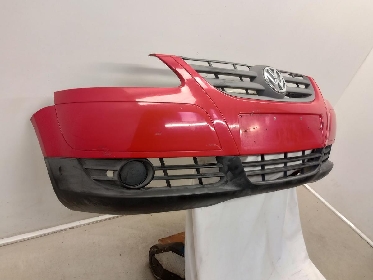 VW Fox orig Stoßstange vorn Stoßfänger Bj 2006 LY3D Tornadorot