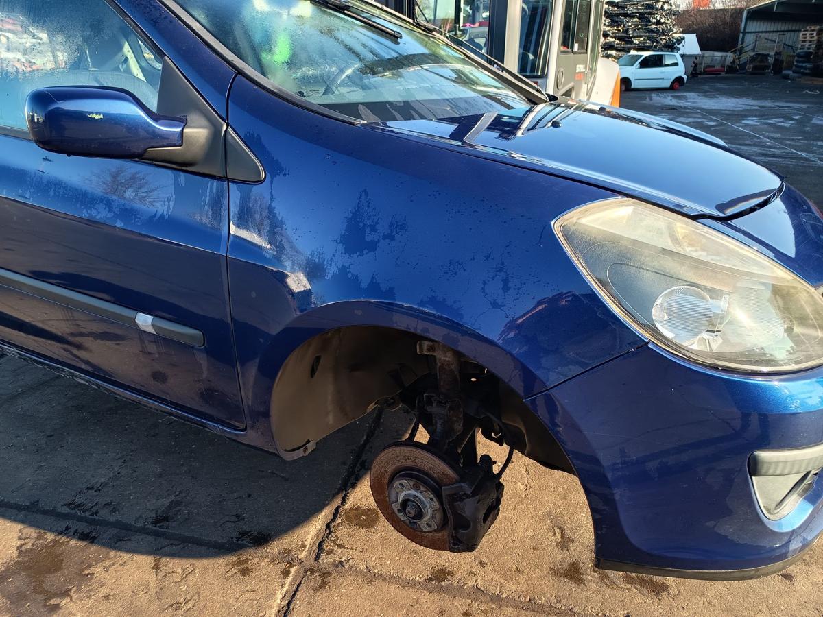Renault Clio III orig Kotfl&uuml;gel rechts NV432 Blau Bj 2006