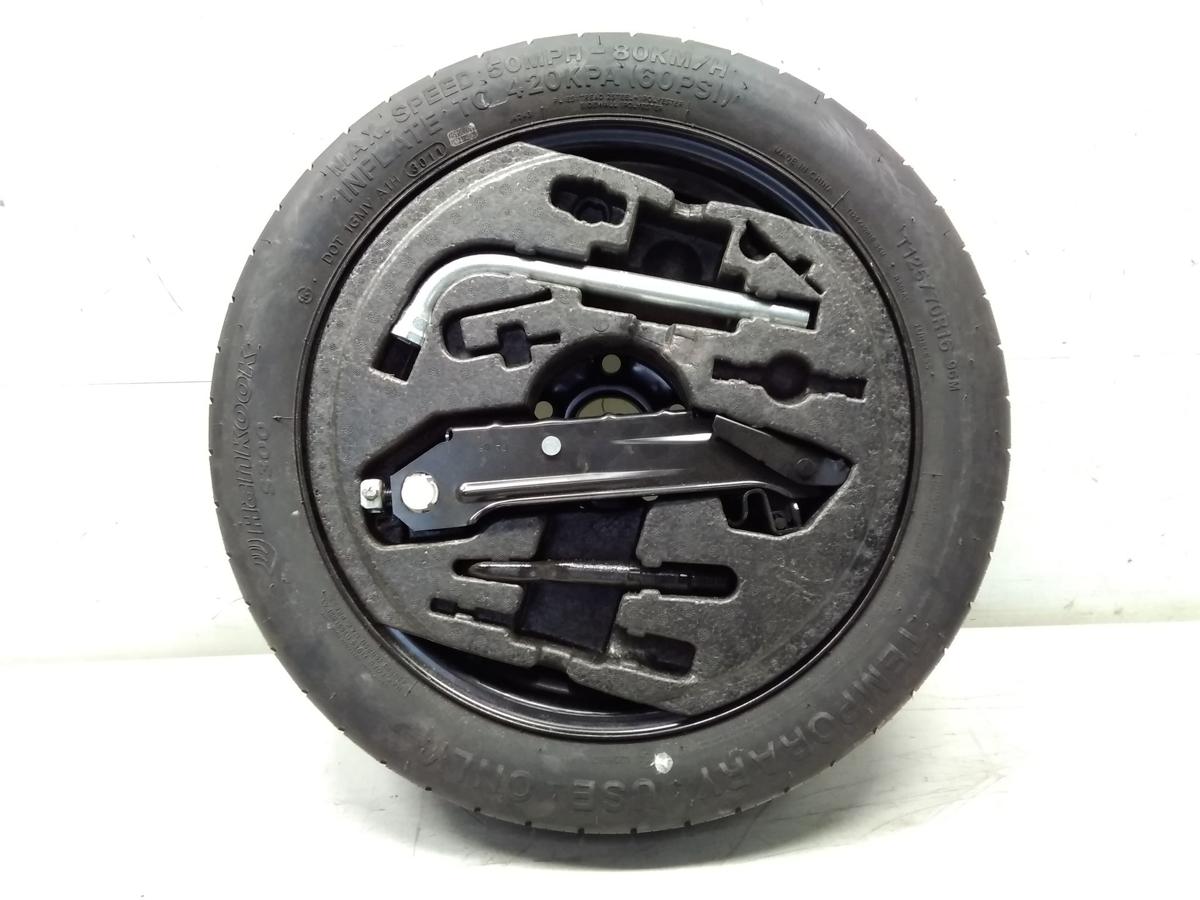 VW Golf 6 original Notrad 16 Zoll inkl. Werkzeugbox Wagenheber