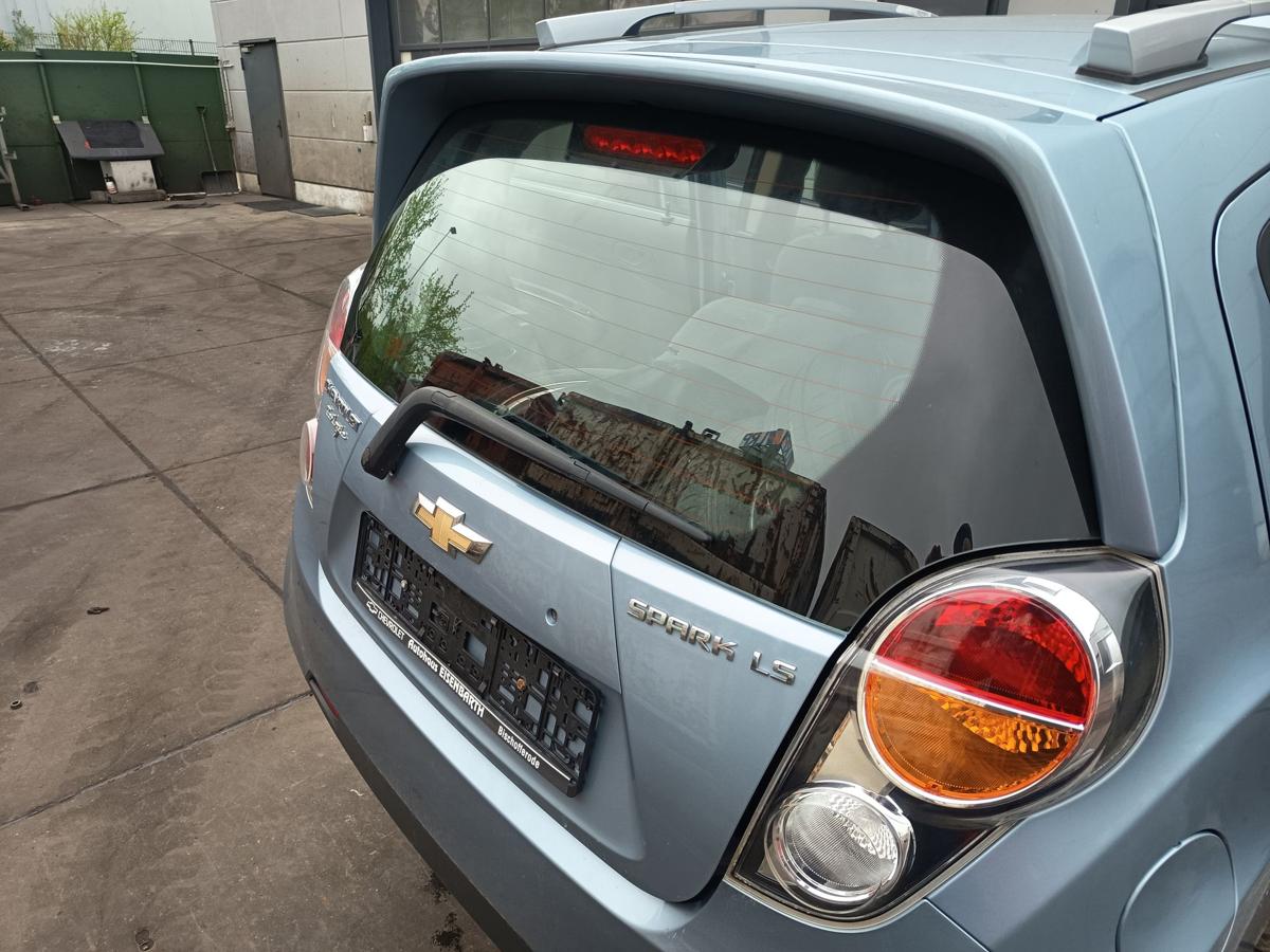 Chevrolet Spark M300 original Heckklappe mit Scheibe GCW Misty Lake Bj 2012