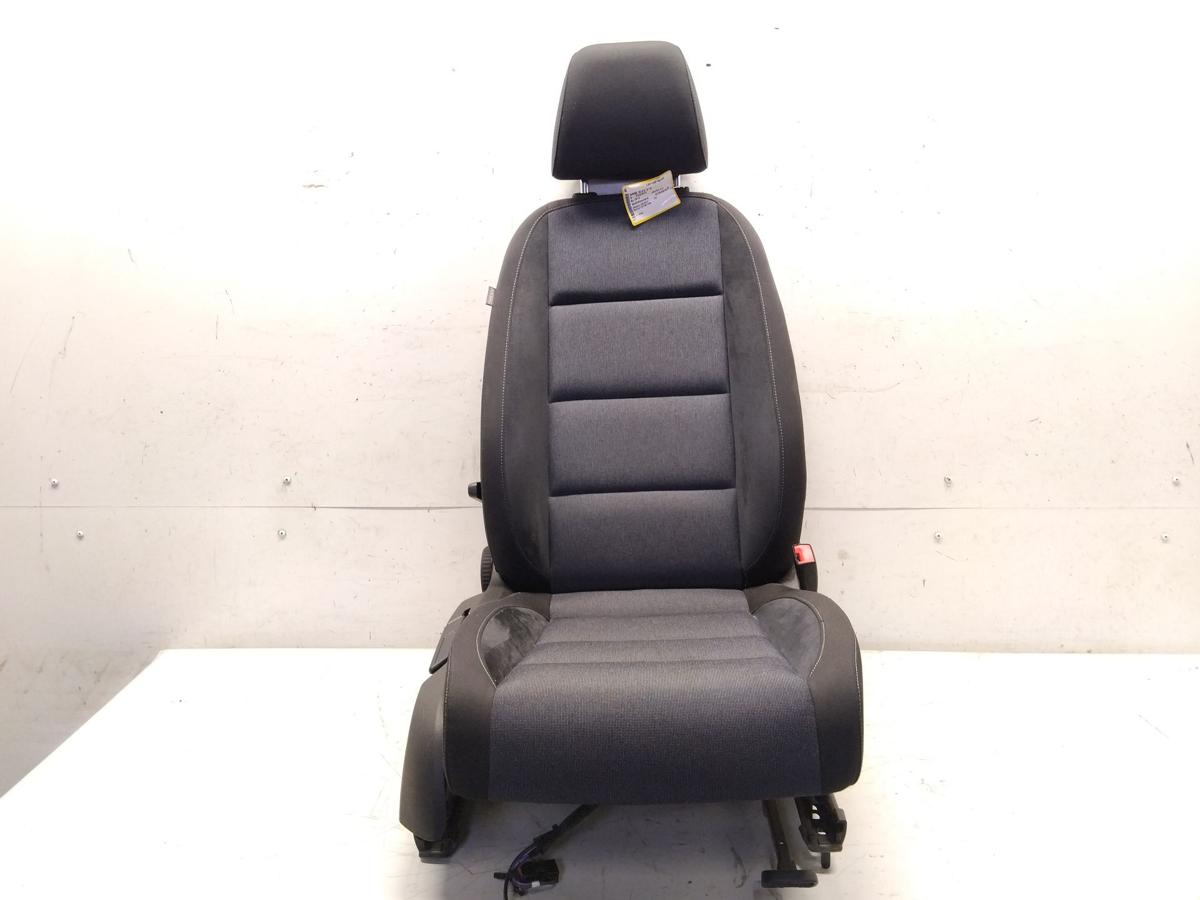 VW Golf 6 orig. Sitz vorn rechts Beifahrersitz Stoff dunkelgrau 5-Türer BJ2012