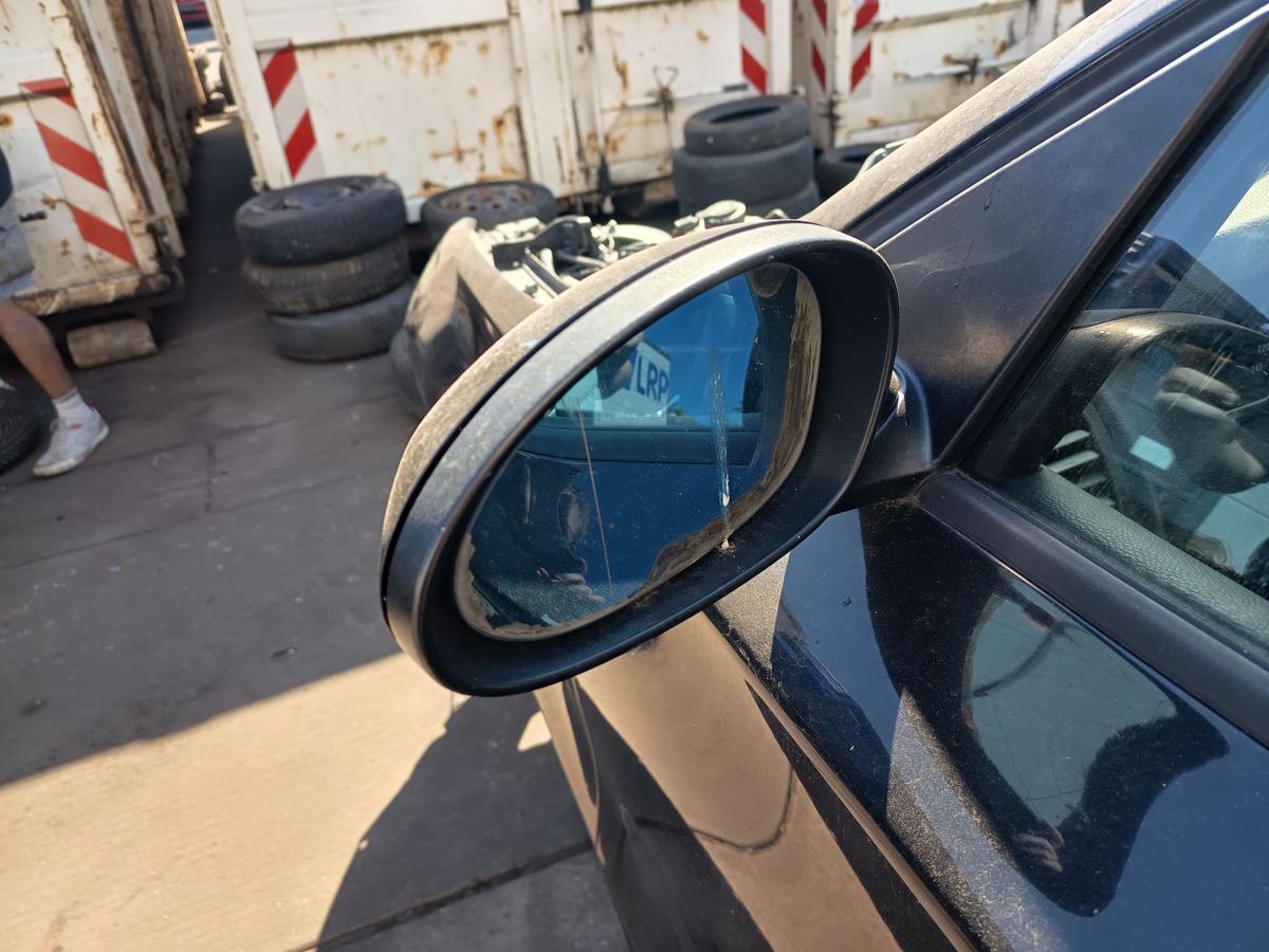 BMW 1er E87 original Au&szlig;enspiegel links elektrisch 475 Black Sapphire Bj 2008