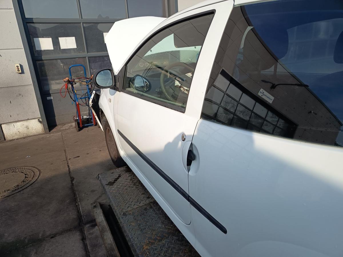 Renault Twingo II original T&uuml;r links Fahrer 369 Arktiswei&szlig; Bj 2009