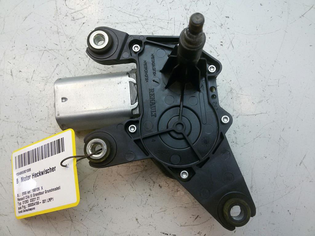 Renault Clio 3 8200311486 Wischermotor hinten Heckwischermotor Kombi original BJ2008